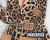 v.e Blazer Animal Print