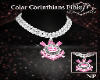 Colar Corinthians Pink F