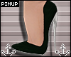 ⚓ | Velvet Pumps Green
