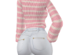 sweater and jeans