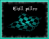 Teal chill pillow