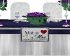 bride groom table