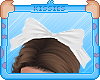 !K! Plain White Bow