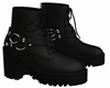 |L| STUD Boots Black