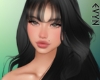 Salome Black + Bangs