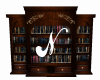 Dark Wood Book Shelf