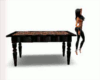 Dark Brown Table