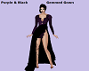 Purple & Gown Gem Gown