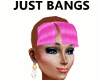 Just Bangs Hot Pink