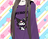 ❀Kuromi Long Tee