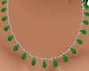 TearDropEmerald Necklace