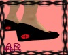 AR   Blk/red nurse shoes