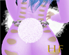 ^HF^ Bunny Tail Purple