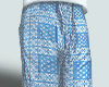 blue bandana shorts