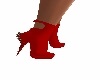 red spiked boots