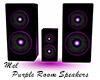 Purple Room Speakers