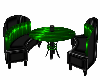 Toxic Green Club Sofa