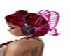 Butterfly Headfones pink