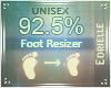 E~ Foot Scaler 92.5%