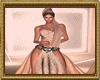 Goddess Shinny Gold Gown