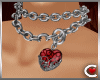 *SC-MBHeart Necklace Red