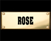 rose plate