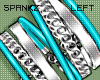 !!S Braces Teal Left