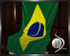 DRAPED BRAZIL FLAG