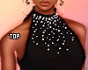 Beading Blouse * Black