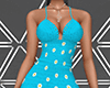 !CR Blue Crochet Dress
