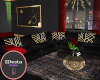 Suave black couch