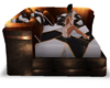 Rustic Bed with 6 Poses