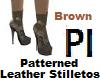 PI - BrownPatternedBoots