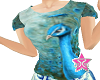peacock shirt