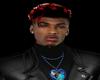 BLACK AND RED HAIR