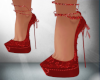 Red Glam Heels