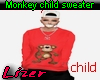 monkey child sweater