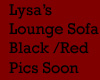Lysa's Lounge Sofa blk