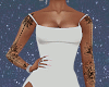 Slit Dress White