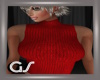 GS Red Knit Top