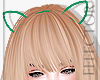 E| Green Cat Ears