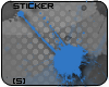 [S] Blue Paint Splatter!