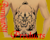 spade skull chest tat(M)