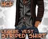 HCF br-bl Vest + Shirt M