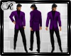 Violet/Black Full Suit