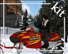 Ski Motorcycle-Red