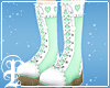 Sweetheart Boots in Mint
