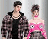 [Zh]Flanel Couple Pink M