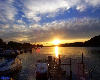 Ohio River Sunset poster