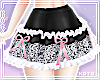 琴. Bun-san skirt blk/p